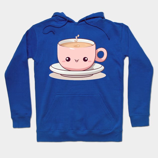 cute tea in Japanese style Hoodie by MilkyBerry